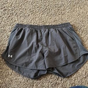 Grey Under Armour Running shorts